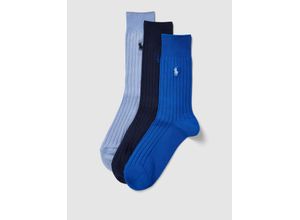 3616534426581 - Socken mit Label-Stitching im 3er-Pack