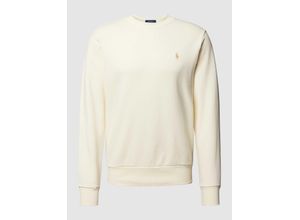 3616534608994 - Polo Loopback Terry Crew Neck Sweatshirt Clubhouse Cream