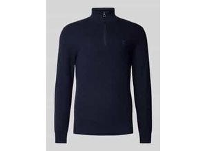 3616534706607 - Polo Textured Half Zip Navy Heather