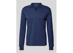 3616534721563 - Polo Long Sleeve Polo Shirt Navy Heather