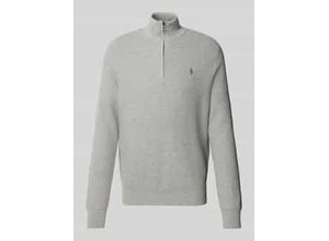 3616534908230 - Polo Textured Half Zip Andover Heather