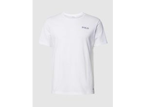 3616535296008 - POLO RALPH LAUREN Schlafshirt Baumwolle Logo-Stickerei für Herren weiß XL