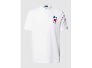 3616535656437 - Poloshirt mit Logo-Stitching