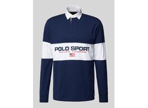 3616535795945 - Classic Fit Poloshirt mit Label-Print