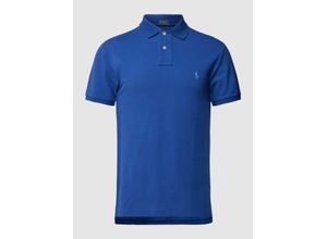 3616535800618 - Slim Fit Poloshirt mit Logo-Stitching