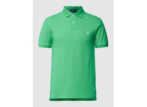 3616535839526 - Slim Fit Poloshirt mit Logo-Stitching