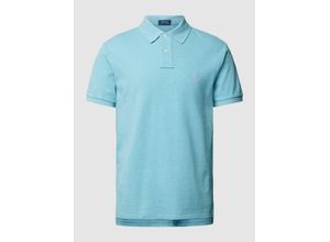 3616535969155 - Regular Fit Poloshirt mit unifarbenem Design