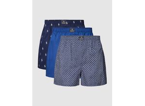 3616535991705 - POLO RALPH LAUREN Boxershorts 3er-Pack Baumwolle für Herren blau L