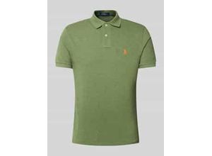 3616536297554 - Poloshirt mit Label-Stitching