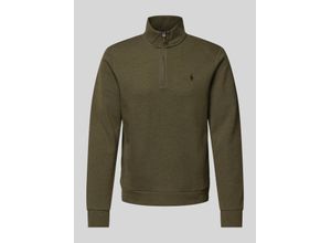 3616537311518 - Sweatshirt mit Troyer-Kragen