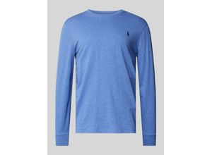 3616537678338 - Regular Fit Longsleeve mit Label-Stitching 3616537678338 - Regular Fit Longsleeve mit Label-Stitching