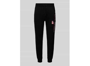 3616537714364 - Slim Fit Sweatpants mit Label-Print