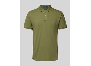 3616537890808 - Custom Slim Fit Poloshirt mit Label-Stitching