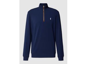 3616538928234 - Polo Ralph Lauren Golf Terry Jersey Half Zip Sweater French Navy