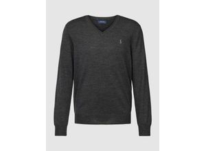 3616539429402 - Herren Pullover aus Merinowolle - Slim Fit grau