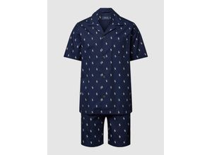 3616850234129 - Pyjama mit Allover-Logo-Muster Modell WOVEN