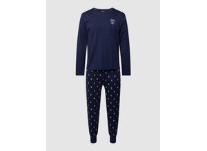 3616850234518 - Pyjama mit Label-Details