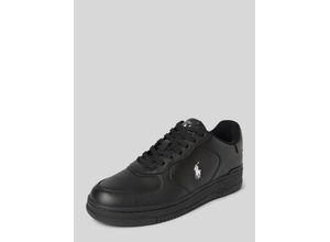 3616850384411 - - Master Court - Sneaker in Schwarz mit Polospieler-Logo-Weiß