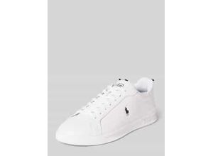 3616850548257 - Sneaker aus Leder mit Label-Print