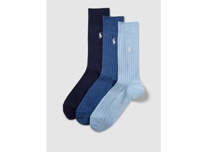 3616851514350 - Socken mit Label-Stitching im 3er-Pack