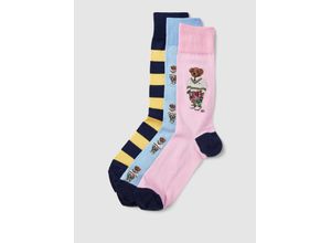 3616851514473 - Socken mit Label-Details im 3er-Pack Modell TOSSED BEAR