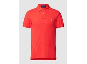 3616851515579 - Slim Fit Poloshirt mit Logo-Stitching