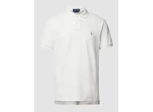 3616851518853 - Regular Fit Poloshirt mit unifarbenem Design