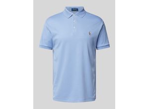 3616851684121 - Regular Fit Poloshirt mit Label-Stitching