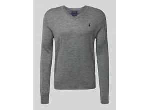3616851738725 - Strickpullover aus Wolle mit V-Ausschnitt 3616851738725 - Strickpullover aus Wolle mit V-Ausschnitt