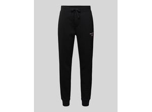 3616851793144 - Slim Fit Sweatpants mit Label-Stitching