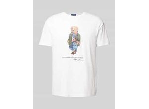 3616852096527 - T-Shirt mit Label-Print