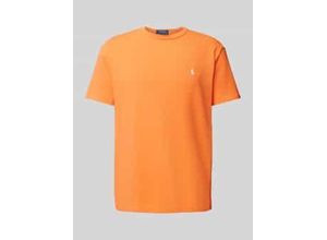 3616852333813 - Regular Fit T-Shirt aus reiner Baumwolle mit Label-Stitching