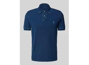3616852495184 - Poloshirt mit Label-Stitching 3616852495184 - Poloshirt mit Label-Stitching
