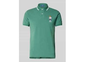 3616852679225 - Slim Fit Poloshirt aus reiner Baumwolle