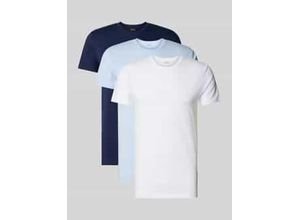 3616853053734 - T-Shirt mit geripptem Rundhalsausschnitt im 3er-Pack 3616853053734 - T-Shirt mit geripptem Rundhalsausschnitt im 3er-Pack