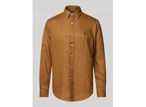 3616853132668 - Custom Fit Freizeithemd mit Logo-Stitching