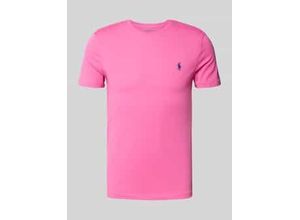 3616853278076 - T-Shirt mit Label-Stitching