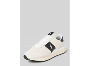 3616853491420 - Sneaker aus Leder-Mix mit Logo-Stitching Modell Train