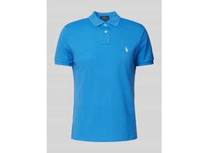 3616853530327 - Custom Slim Fit Poloshirt aus reiner Baumwolle