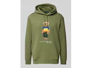 3616853535650 - Oversized Hoodie mit Polo Bear Print 3616853535650 - Oversized Hoodie mit Polo Bear Print