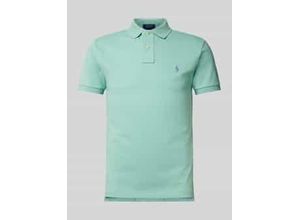 3616853572136 - Custom Slim Fit Poloshirt aus reiner Baumwolle