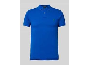 3616853572389 - Slim Fit Poloshirt mit Label-Stitching