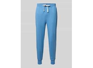 3616853598556 - Jogpants mit elastischem Bund und Label-Detail