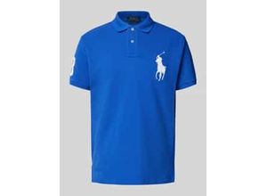 3616853651305 - Regular Fit Poloshirt mit Label-Stitching 3616853651305 - Regular Fit Poloshirt mit Label-Stitching