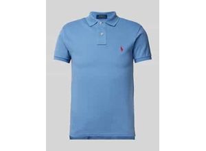 3616853668778 - Slim Fit Poloshirt mit Label-Stitching
