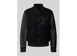 3616854095177 - College-Jacke mit Druckknopfleiste