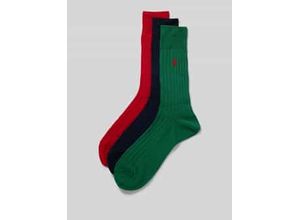 3616854647871 - Socken mit Label-Stitching im 3er-Pack als Geschenkbox