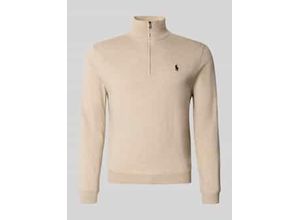 3616854756771 - Strickpullover mit Troyer-Kragen