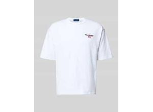 3616854878572 - T-Shirt mit Label-Stitching 3616854878572 - T-Shirt mit Label-Stitching