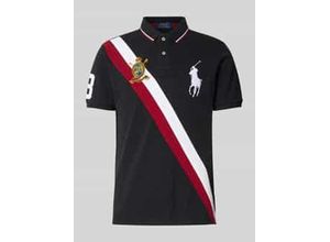 3616854894695 - Regular Fit Poloshirt mit Motiv- und Logo-Stitchings 3616854894695 - Regular Fit Poloshirt mit Motiv- und Logo-Stitchings